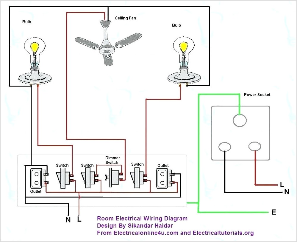 Simple Electrical Schematic Diagram