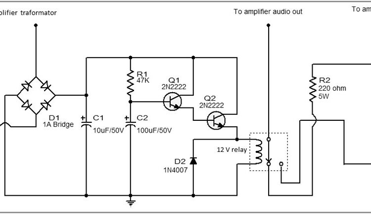 Simple Speaker Crossover Circuit Diagram