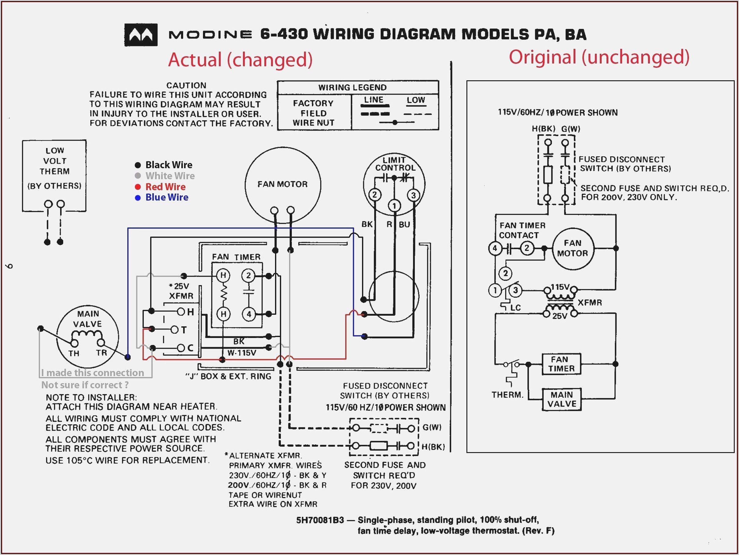 Single Phase Motor Run Capacitor Wiring Diagram
