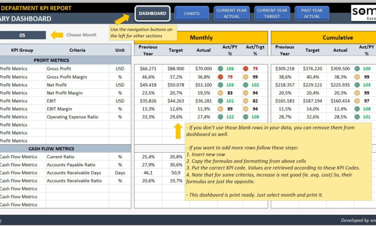 Small Business Excel Accounting Worksheet