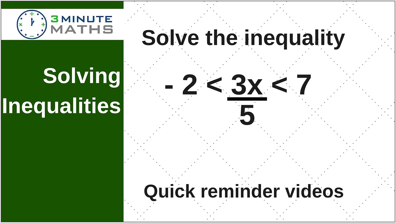 Solving Inequalities Worksheet Ks4