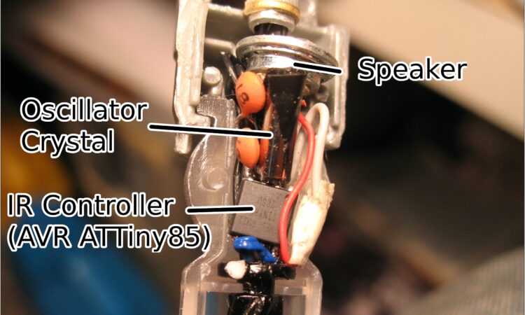 Sonic Screwdriver Electrical Schematic Diagram