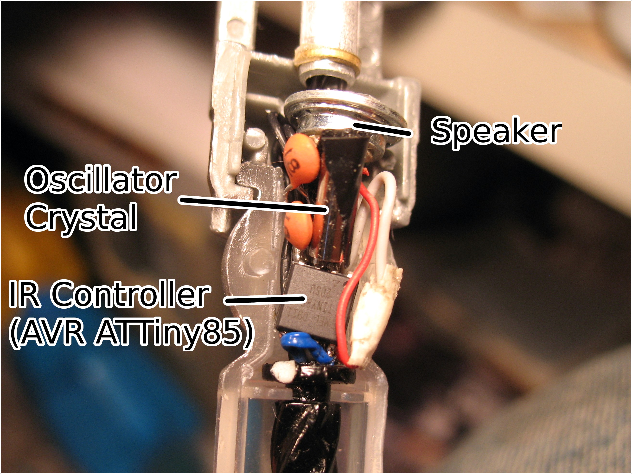 Sonic Screwdriver Electrical Schematic Diagram