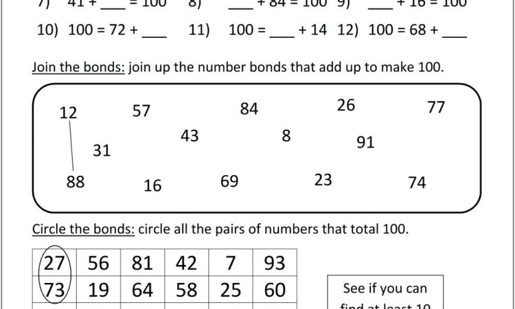 Spanish Numbers To 100 Worksheet