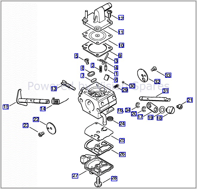 Stihl Fs 80 Carburetor Diagram