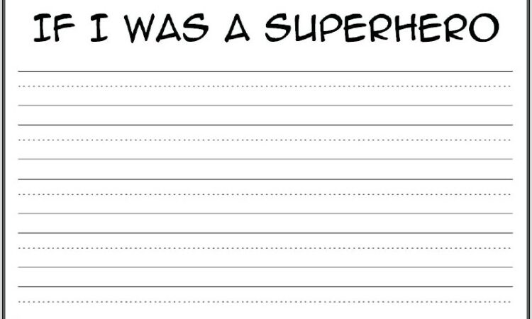 Story Summary Writing Worksheets