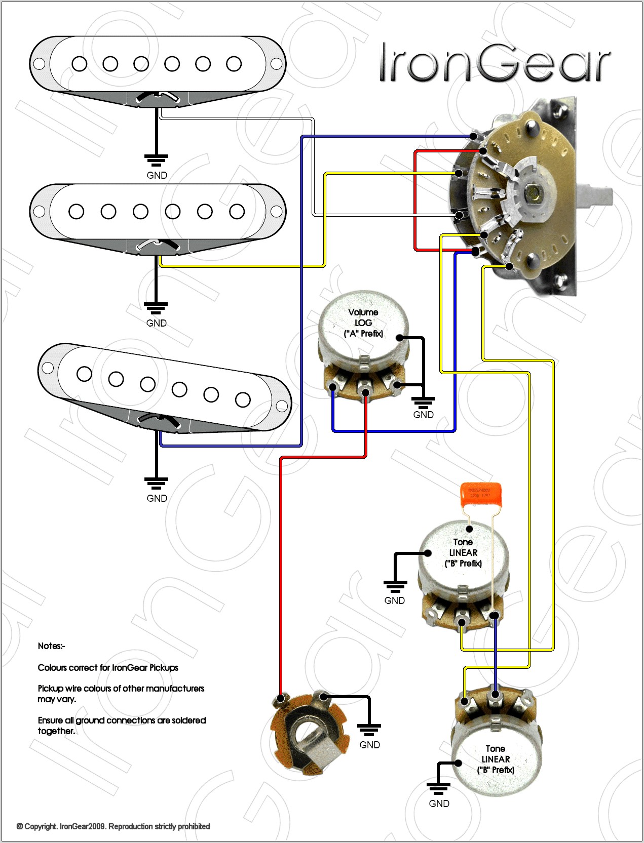 Strat Wiring Diagram 5 Way Switch