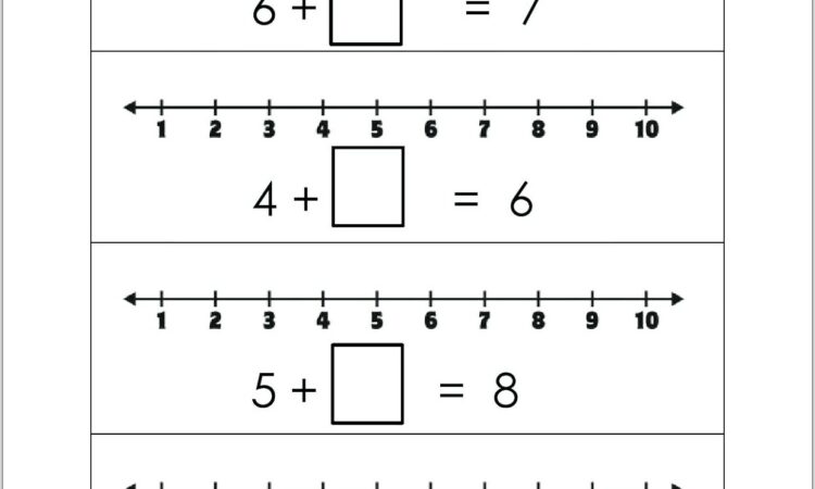 Subtracting Integers Worksheet Number Line