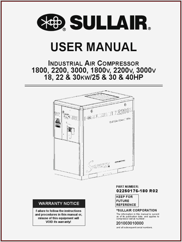 Sullair 185 Wiring Diagram