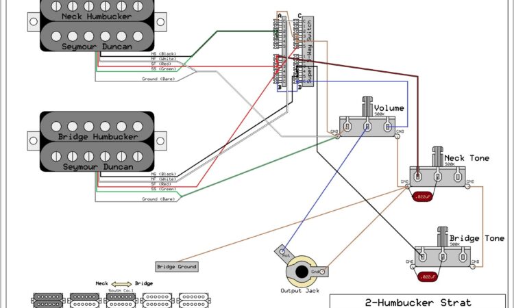 Super Strat Wiring Diagram