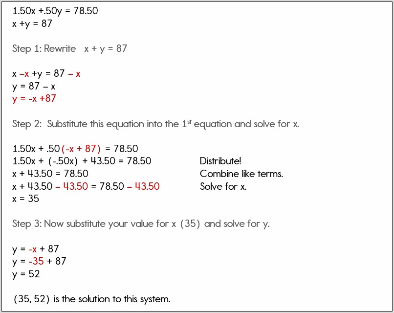 System Of Equations Word Problems Worksheet Work
