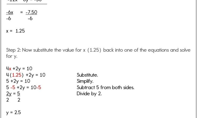 Systems Of Equation Word Problems With Answers