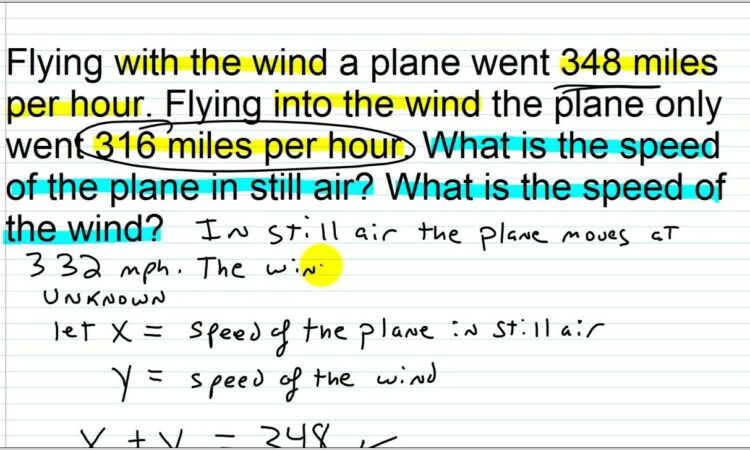 Systems Of Equations Word Problems Help