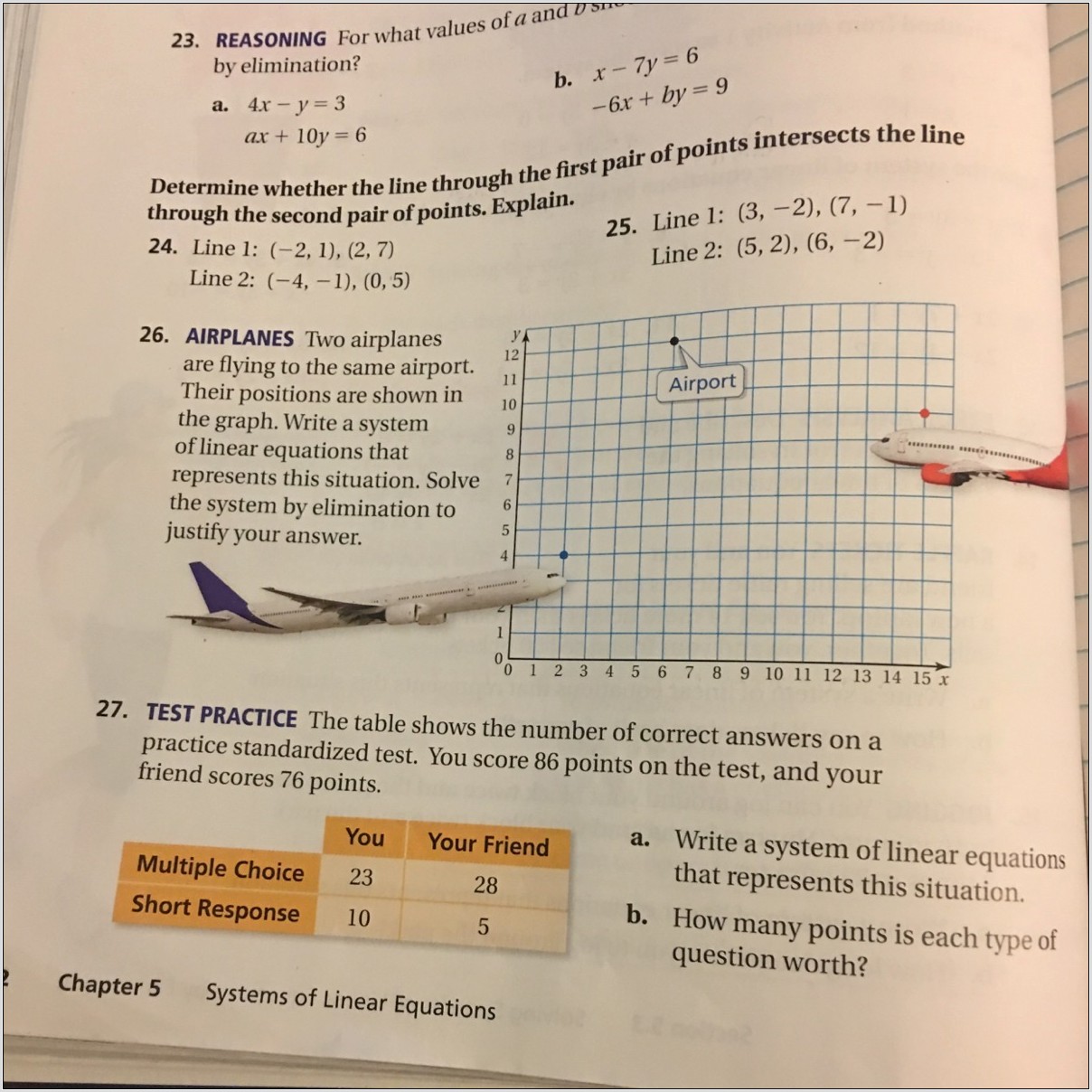 Systems Of Equations Word Problems Multiple Choice