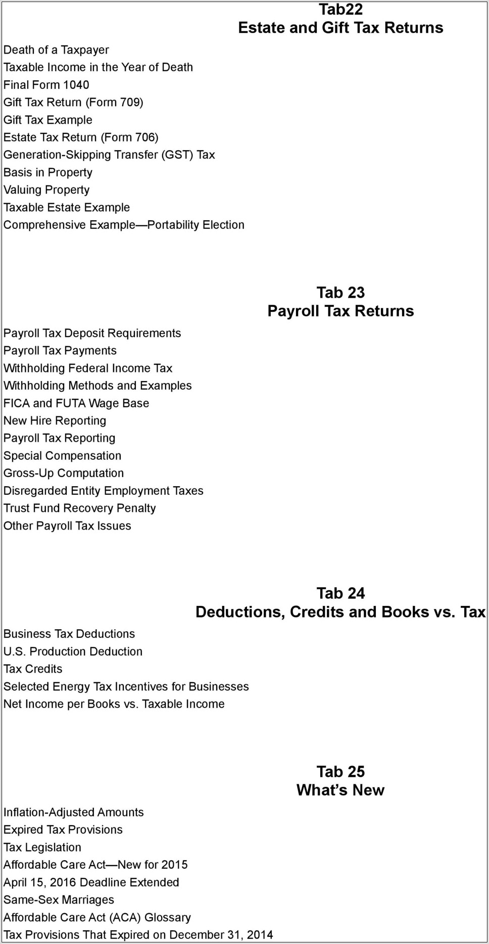 Tax Computation Worksheet 2014 15