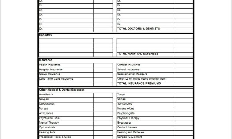 Tax Deduction Worksheet For Law Enforcement