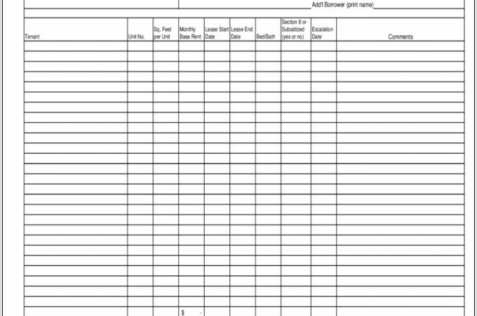 Tax Organizer Worksheet Rental Property