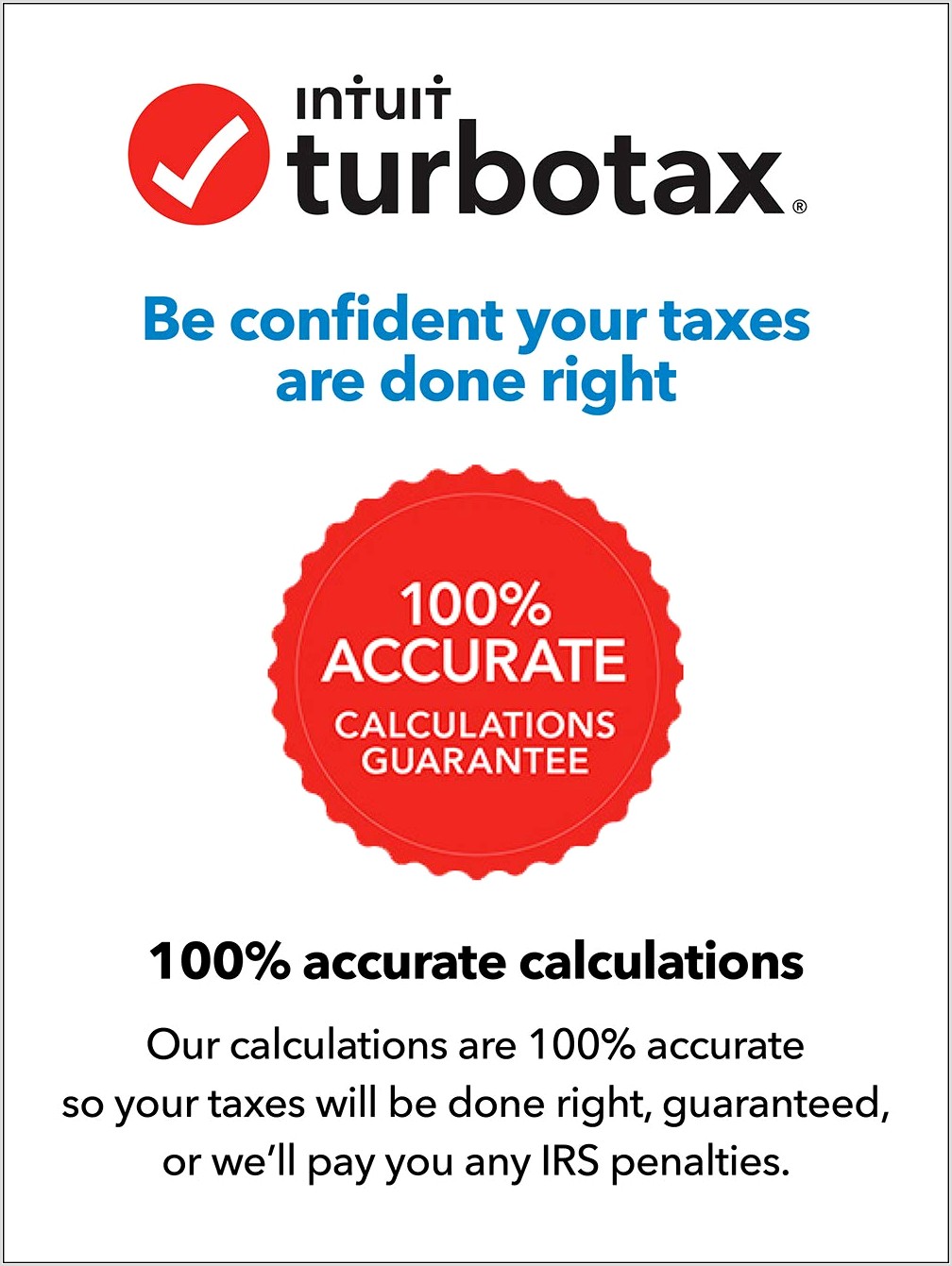 Tax Smart Worksheet Turbotax