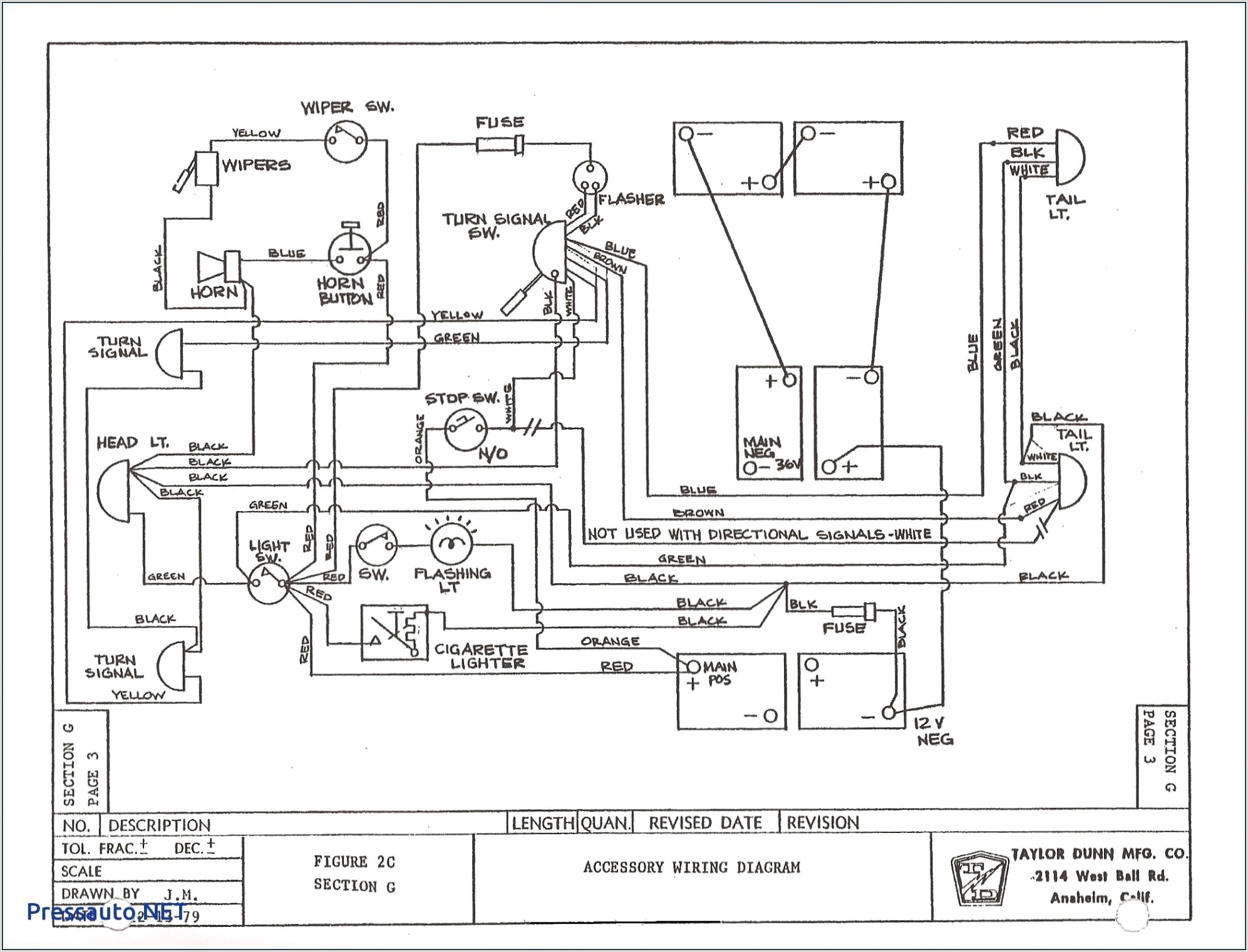 Taylor Dunn B2 48 Wiring Diagram