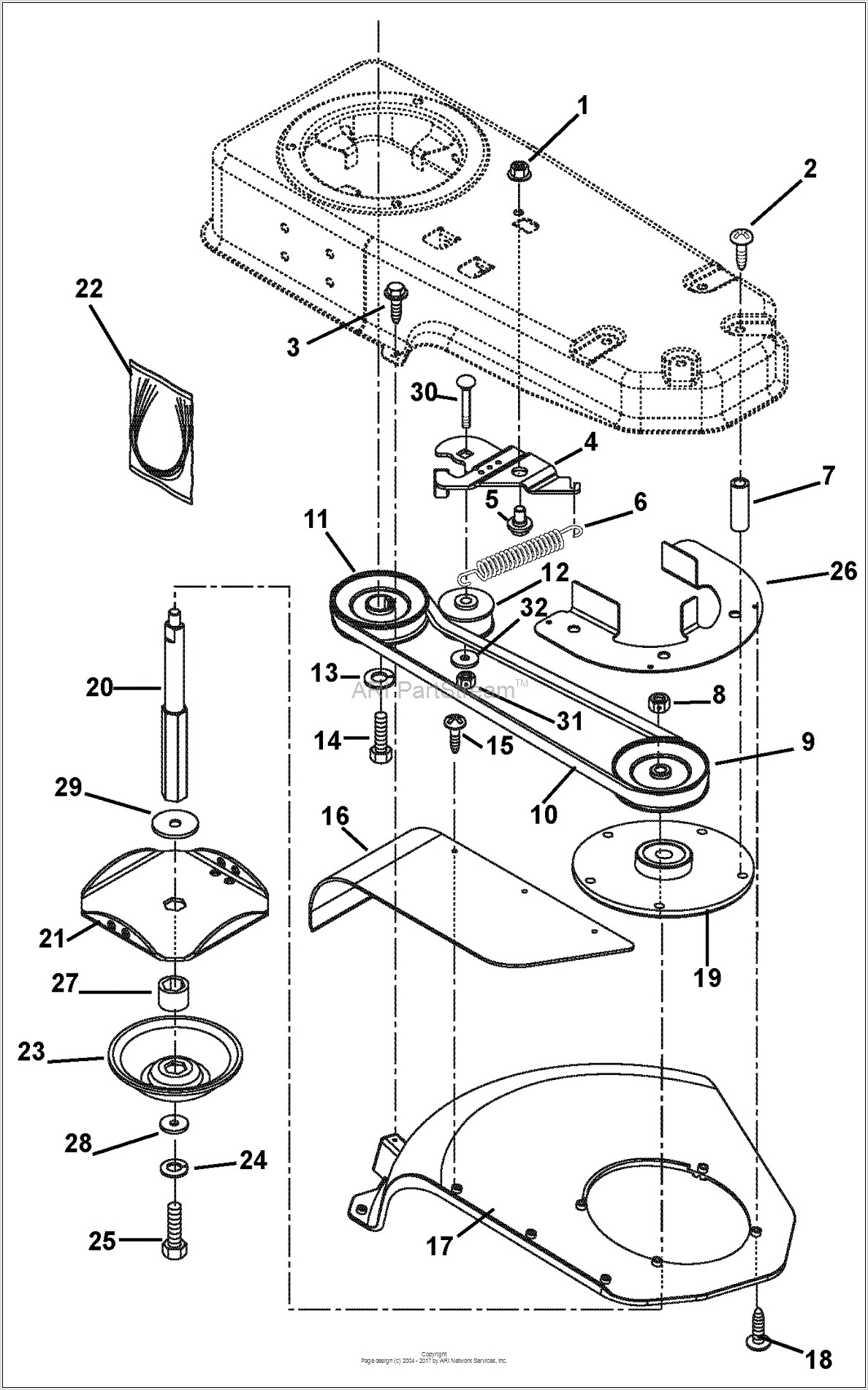 Tecumseh Lawn Mower Engine Diagram