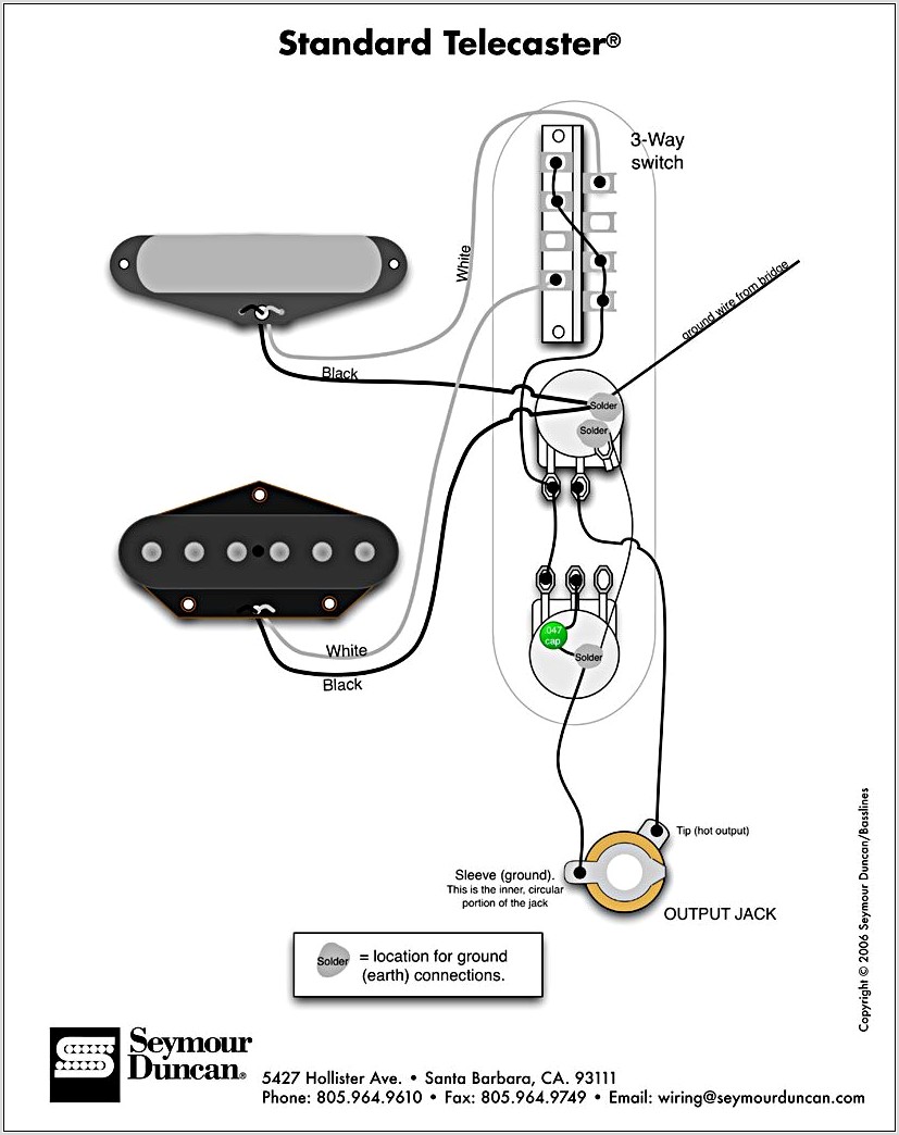 Tele Wiring Diagram 3 Way