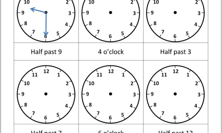 Telling The Time Worksheets Year 2 Uk