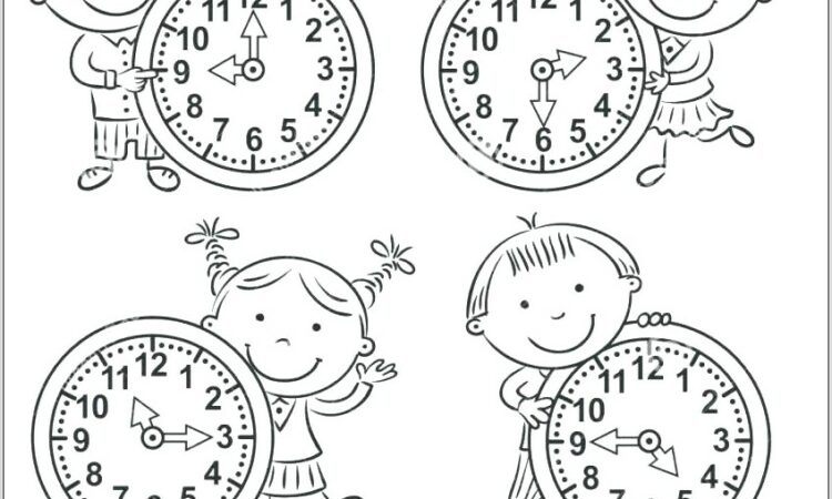 Telling Time Clock Worksheets Free