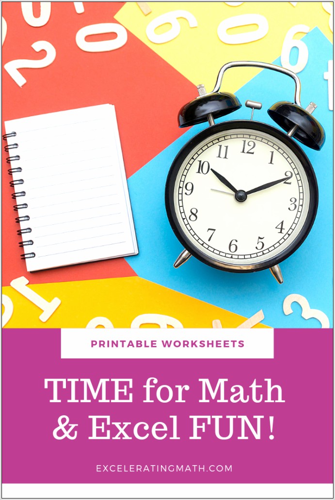 Telling Time Math Worksheet
