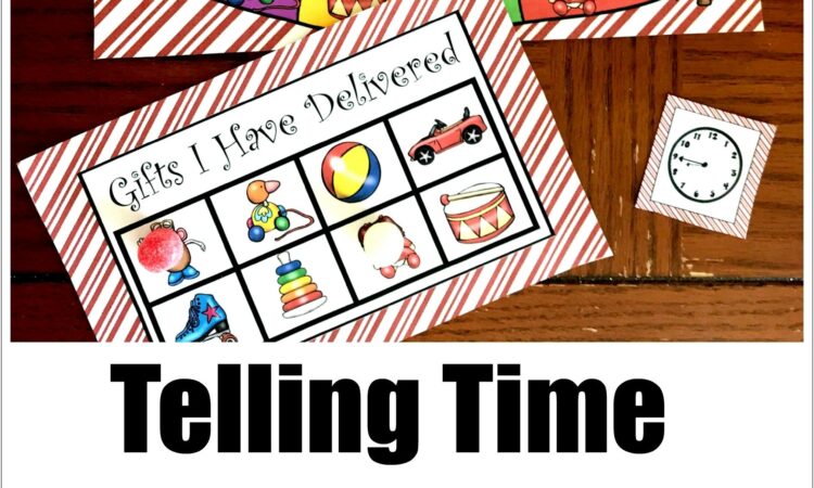 Telling Time Printable Games