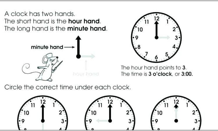 Telling Time To The 15 Minute Worksheets