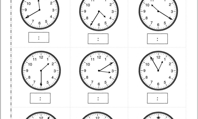 Telling Time Two Different Ways Worksheets