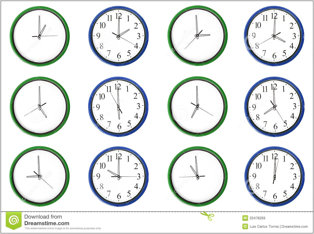 Telling Time Worksheet 15 Minutes