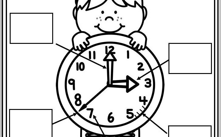 Telling Time Worksheet Hour