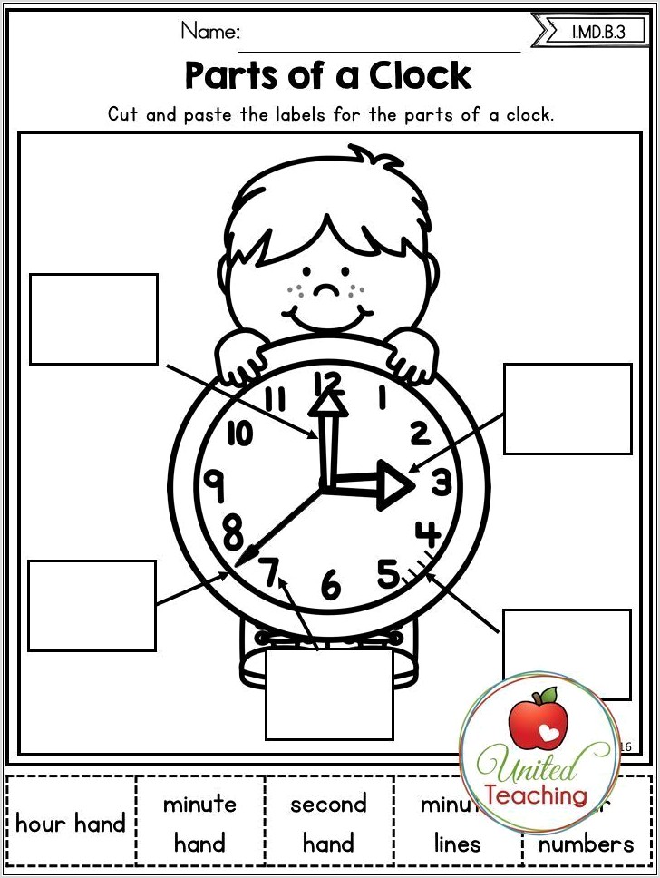 Telling Time Worksheet Hour