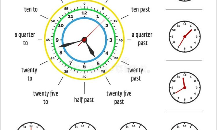 Telling Time Worksheet Preschool