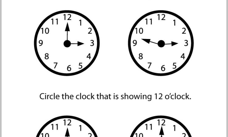 Telling Time Worksheet Worksheet