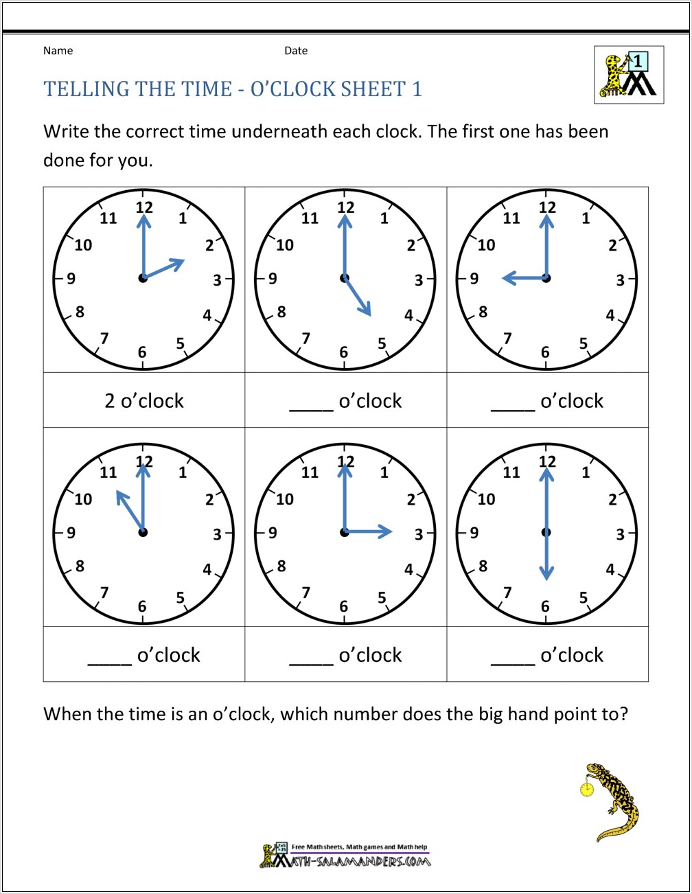 Telling Time Worksheets Hard