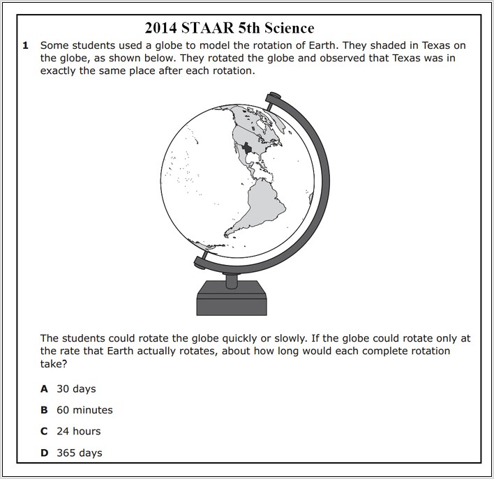 Texas 5th Grade Science Worksheets