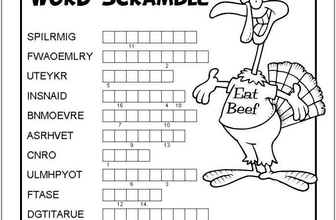 Thanksgiving Math Worksheets 3rd Grade Free