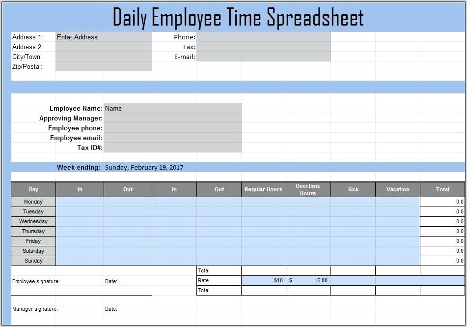 Time Management Matrix Worksheet