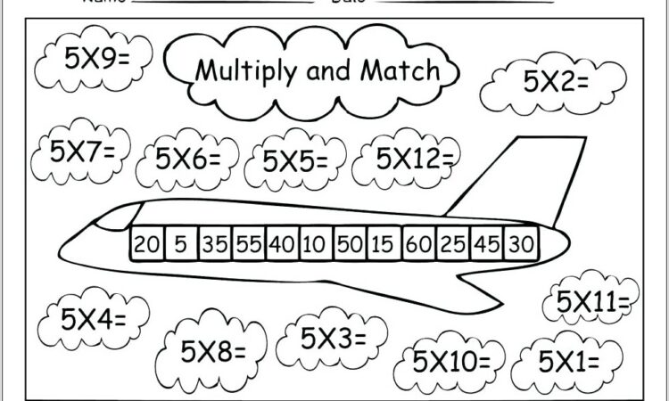 Time Table Worksheets Grade 4