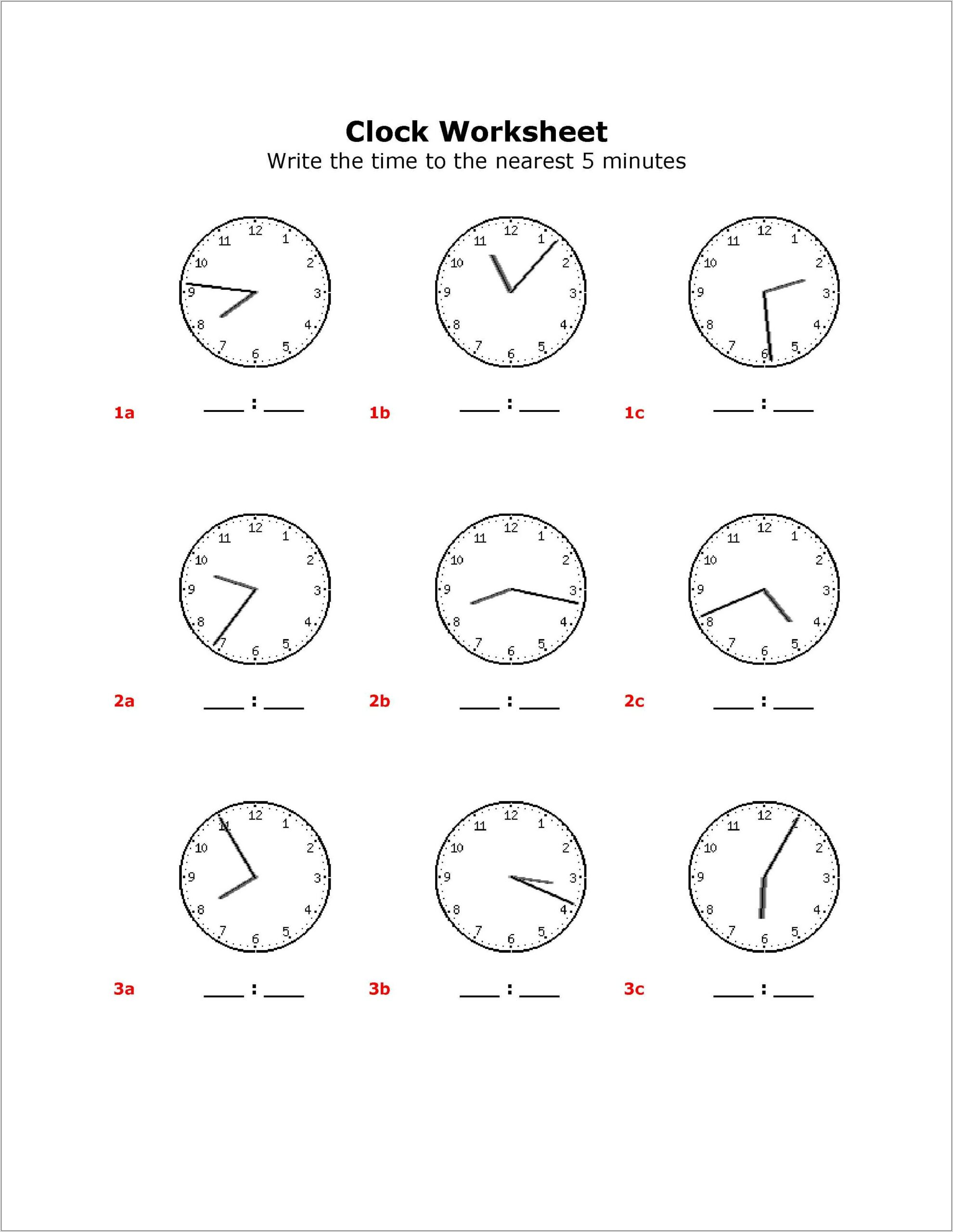 Time Worksheets Earlier And Later