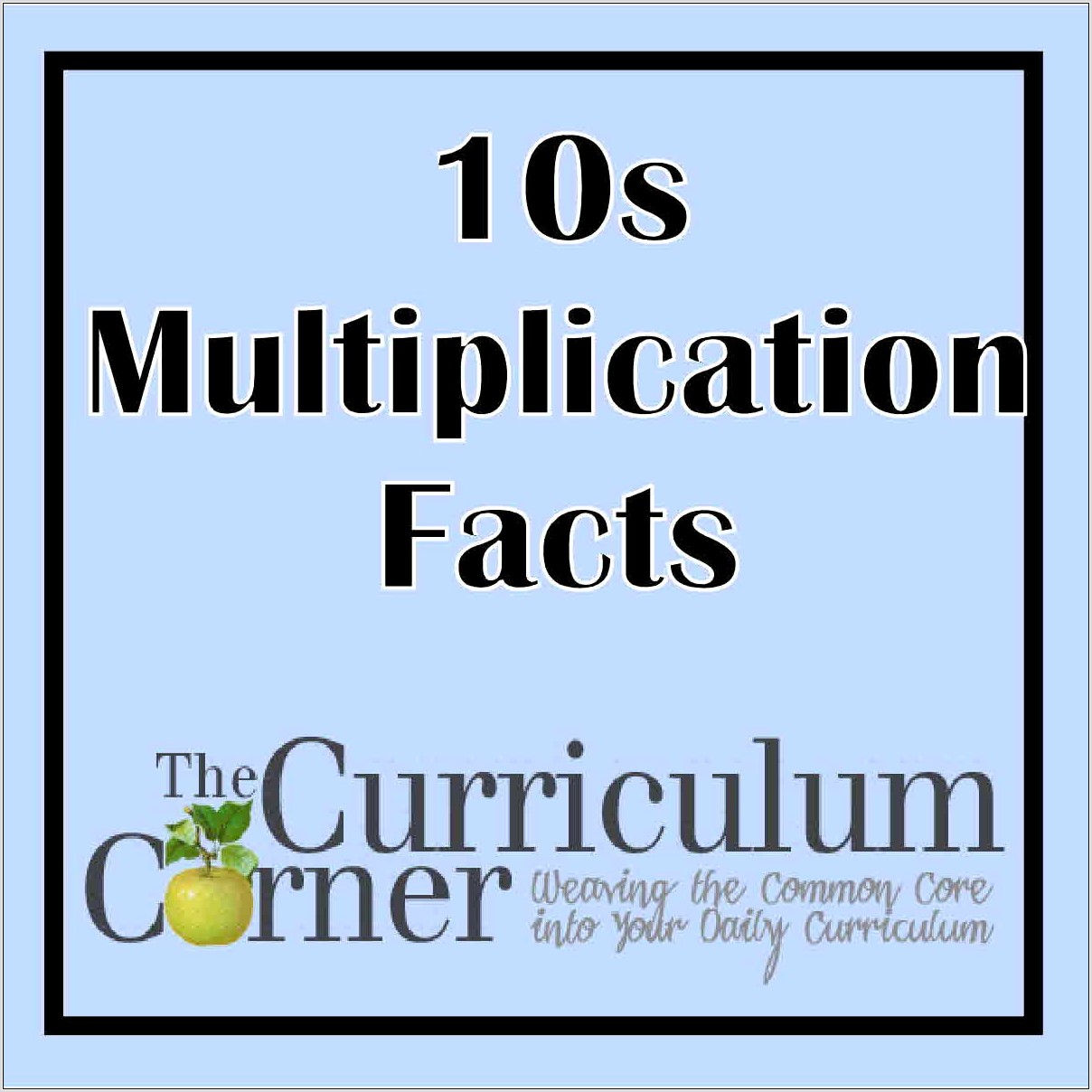 Timed Tests Multiplication Facts