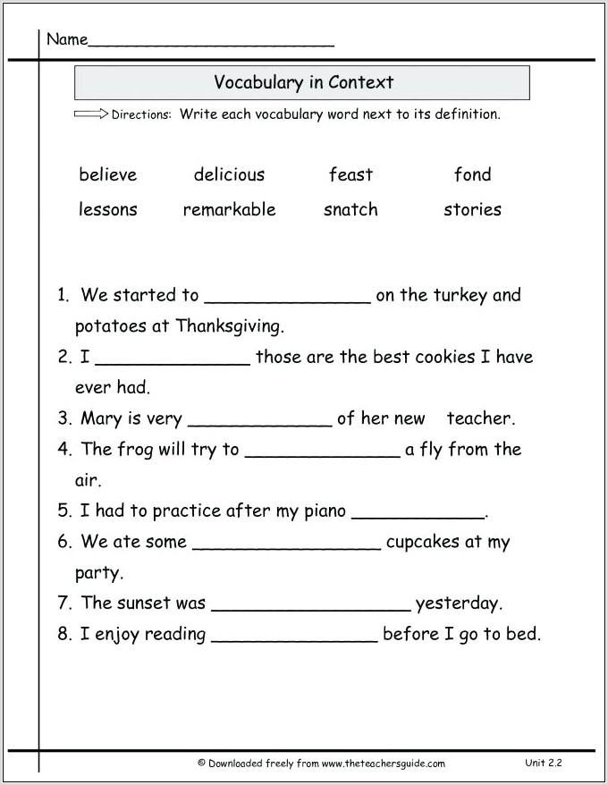 Times Table Worksheet For Grade 2