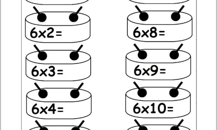 Times Table Worksheets For Ks2