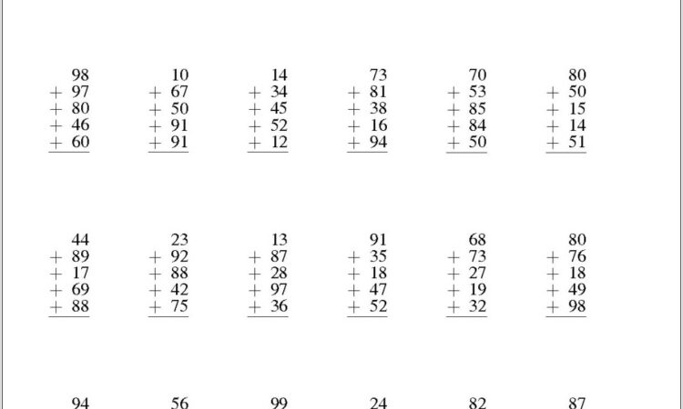 Times Tables Key Stage 2 Worksheets