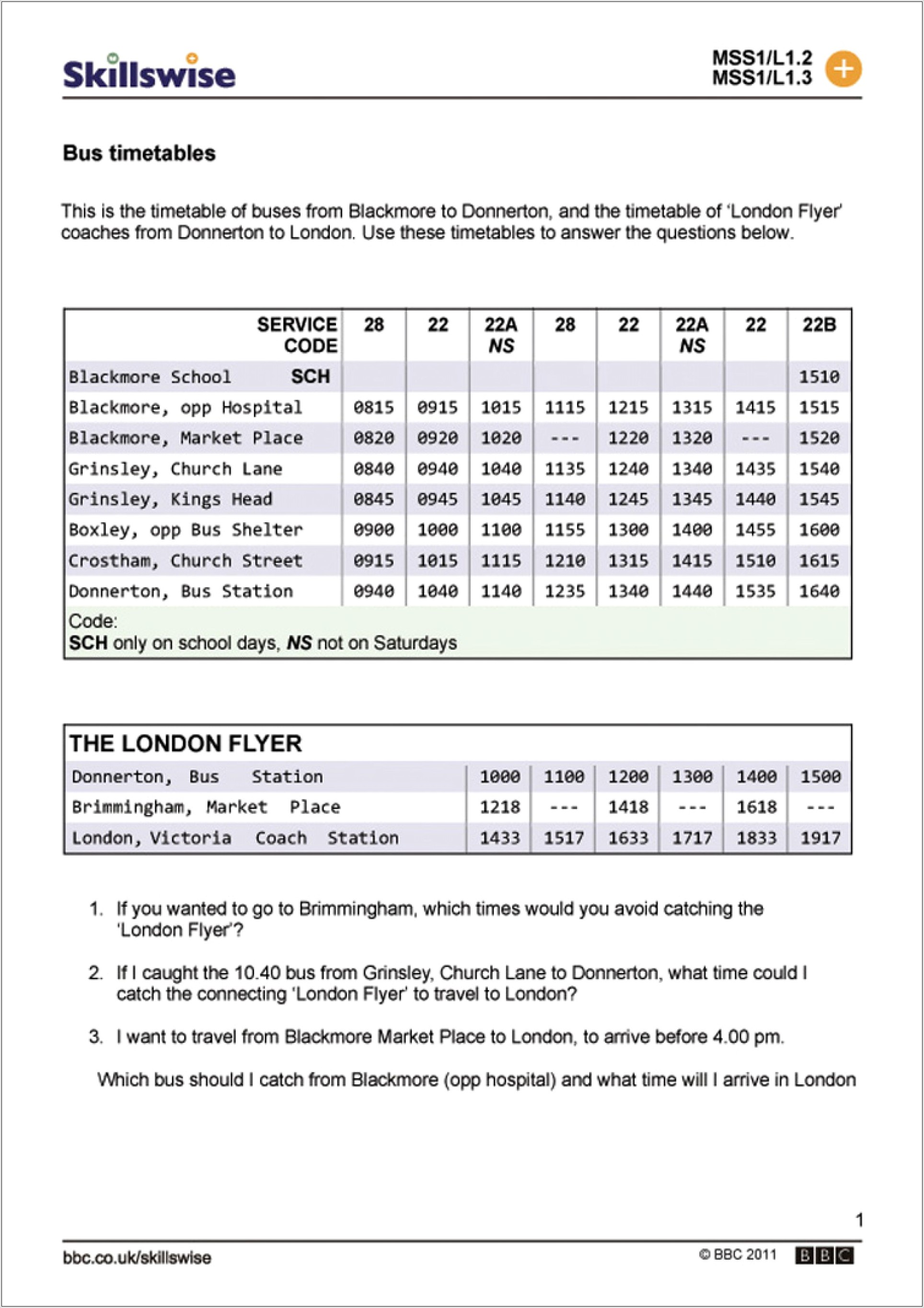 Times Tables Worksheets Bbc