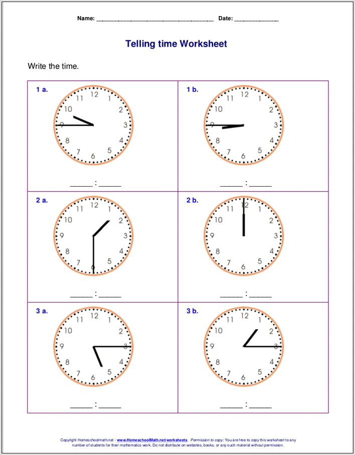 Times Worksheets For Grade 5