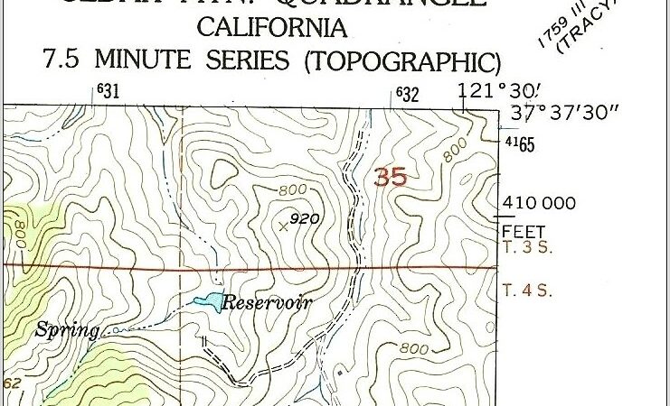 Topographic Map Worksheet Earth Science