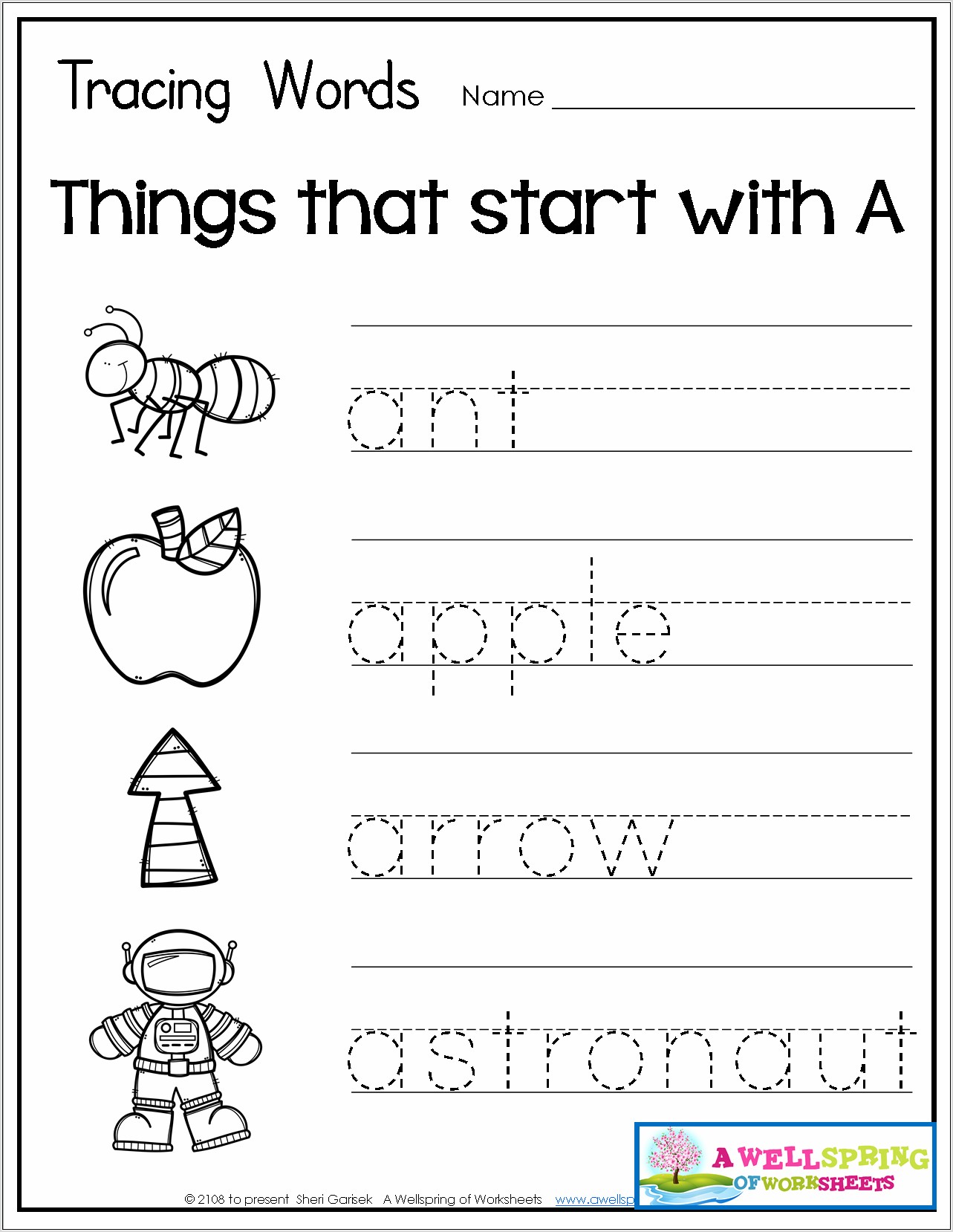 Tracing Worksheet For Numbers In Word Form
